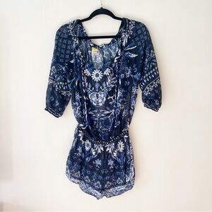 Agua Bendita Shorts romper